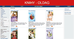 Desktop Screenshot of knihy-oldag.cz
