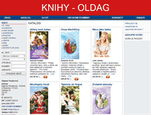 Tablet Screenshot of knihy-oldag.cz